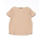 [SACRA] короткий рукав блуза 38 бежевый женский 