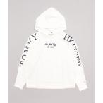 「TOMMY HILFIGER」 プルオーバーパーカー SMALL ホワイト レディース