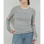 tシャツ 「PEAS」リンガーベアロンTee レディース
