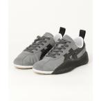 「Onitsuka Tiger」 ローカットスニーカー 24 チャコールグレー×ブラック レディース