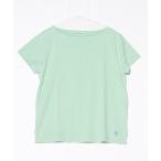 [ORCIVAL] one отметка короткий рукав футболка FREE зеленый женский 