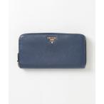 「PRADA」 財布 - ブルー レディース