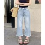  широкий брюки джинсы Denim Denim брюки кромка гонки 9 минут длина Denim брюки женский 