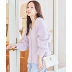 カーディガン スパークルミディ丈カーディガン レディース