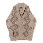 セーター ニット ネイティブ パターン ジャカード ガウン メンズ