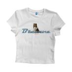 tシャツ WALKING TWICE A DAY BABY TEE レディース