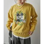 ショッピングミッキー トレーナー スウェット 「GOOD ROCK SPEED」Disney / Mickey Mouse ミッキーマウス / ヴィンテージライク クルーネ