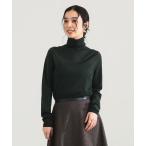 ショッピングハイネック ニット セーター AK+1 / 18ゲージ ハイネック プルオーバー「手洗い可」 レディース