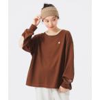 tシャツ 「別注」Champion / エルボーパッチ Tシャツ レディース
