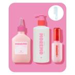 ショッピングヘアオイル シャンプー モレモ 「moremo/モレモ」ノベルティー付き シルキーリッチ3点セット (シャンプー・トリートメント・ヘアオイル)