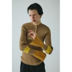 ニット セーター Henley neck knit tops　　ヘンリーネックニットトップス レディース