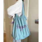 ショッピングトートバック トートバッグ ロゴデザイントートバック レディース