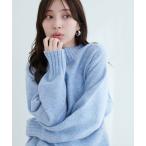 ショッピングタートルネック ニット セーター ウール＆リサイクルポリブレンドニットプルオーバー レディース