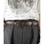  ремень [ Port / порт ] раунд пряжка ремень #_ женский мужской 