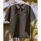 ポロシャツ HUF 1984 KNIT POLO / HUF ハフ ニットポロ メンズ レディース