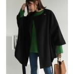 [Edit Sheen] пончо M черный женский 