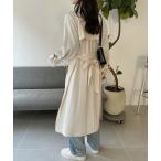 [TREOVER] тренчкот FREE слоновая кость женский 