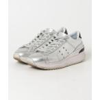 「Onitsuka Tiger」 ローカットスニーカー 23cm シルバー レディース
