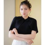 「Noela」 ノースリーブニット フリー ブラック レディース