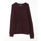 ショッピングアメリカンイーグル 「American Eagle」 長袖ニット M パープル レディース