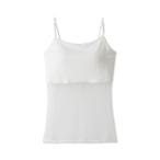 キャミソール 「LILY BROWN Lingerie」カップ付ハーフシアーキャミ