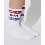 靴下 ラインロゴソックス キッズ 子供 男の子