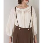 ショッピングローン ブラウス シャツ ローンオフショルブラウス レディース