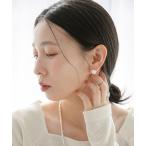 ピアス quaranciel: 淡水 パール ピアス レディース