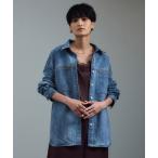 ブラウス シャツ USAコットンデニムオーバーシャツ「セットアップ対応」 レディース