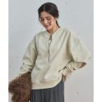 tシャツ USコットンハーフZIPプルオーバー レディース