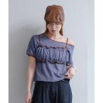 tシャツ ギンガムビスチェSET レディース