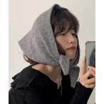 ニット帽 ニットキャップ 「 Port / ポート 」 トライアングル ニット スカーフ # レディース