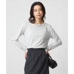 tシャツ テンジク ラメ   ロングスリーブ カットソー レディース
