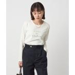 tシャツ ロゴ ロングスリーブ カットソー レディース