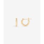 ピアス K10 イエローゴールド フープ ピアス ESTELLE/エステール レディース