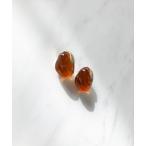 ピアス アクリルマーブルドロップピアス レディース