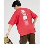 tシャツ 「Coleman×TAKEDA BBQwith BAYFLOW」ランタンプリントTシャツ メンズ