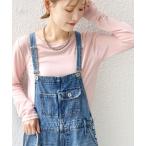 tシャツ シアー フライス ロング スリーブ カットソー レディース