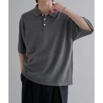 рубашка-поло серебряный кнопка короткий рукав summer вязаный Polo мужской женский 