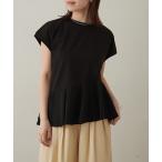 tシャツ フリルドッキングTシャツ レディース