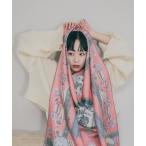 ストール マフラー スカーフ SWASH LONDON シルクツイル 88*88 レディース
