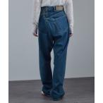 ジーンズ デニム デニムパンツ 「KURO for SALON（クロ）」別注クロスデニムパンツ レディース