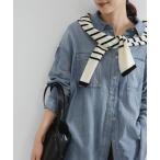 ブラウス シャツ シアーデニムシャツ レディース