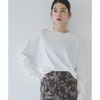 ショッピングロンt tシャツ コクーンシルエット ロンT レディース