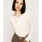 tシャツ OFF SHOULDER CUT TOPS オフショルダー カット トップス レディース