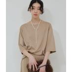 tシャツ 「セットアップ対応」キュプラジャージーラウンドTee レディース