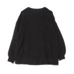 [JEANASIS] длинный рукав вязаный FREE черный женский 