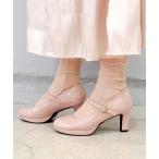 「byあしながおじさん」 パンプス 23.5cm ピンクベージュ レディース