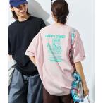 「FREAK'S STORE」 半袖Tシャツ「Disneyコラボ」 LARGE ピンク メンズ