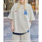 「MLB」 セットアップ M オートミール メンズ
